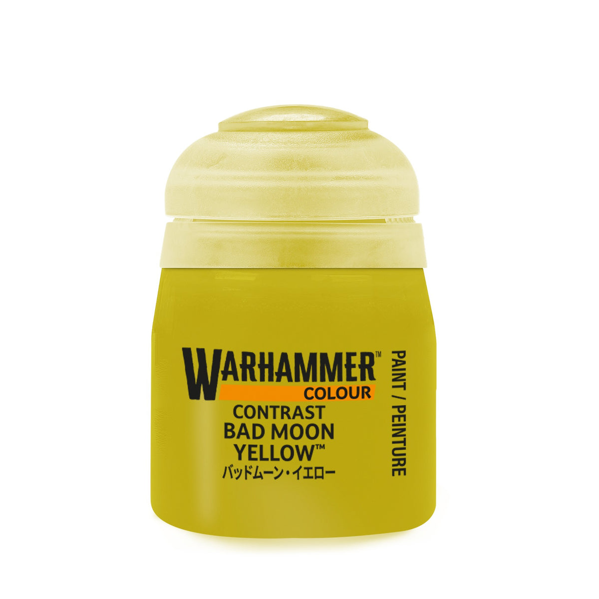 Warhammer Colour Contrast Paint, Bad Moon Yellow