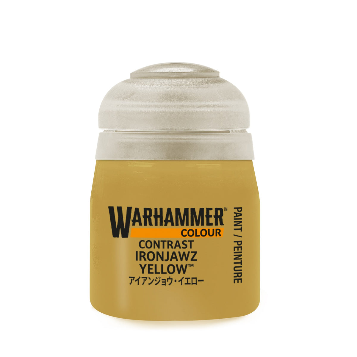 Warhammer Colour Contrast Paint, Ironjawz Yellow
