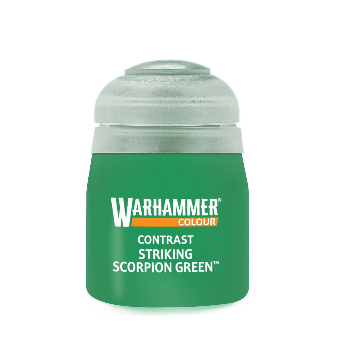 Warhammer Colour Contrast Paint, Striking Scorpion Green