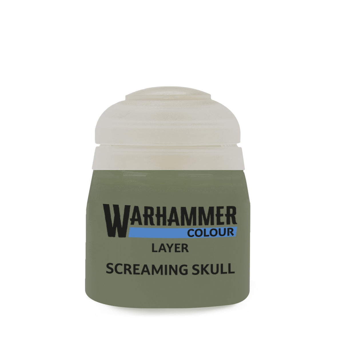 Warhammer Colour Layer Paint, Screaming Skull
