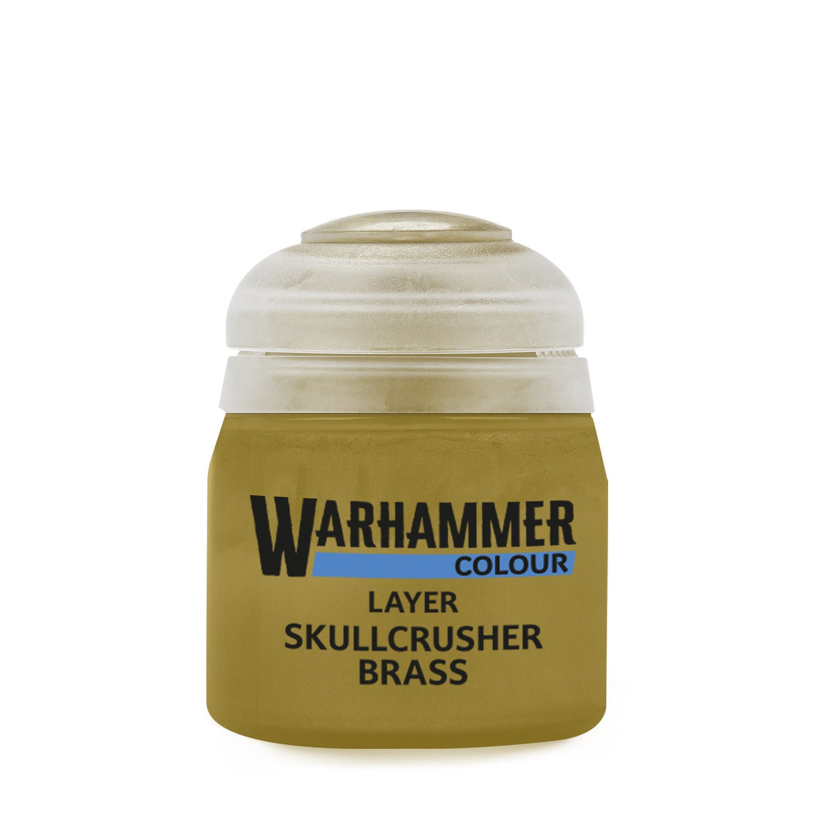 Warhammer Colour Layer Paint, Skullcrusher Brass