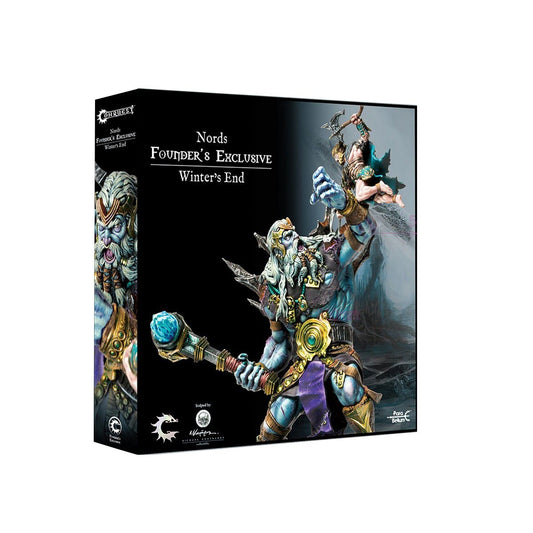 Winters End monster unit for Conquest The Last Argument of Kings, Nords faction diorama